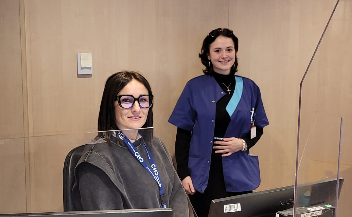 Volontariat. Témoignage d’Elisa Steenebruggen, qui effectue un Service Citoyen à la Clinique CHC MontLégia