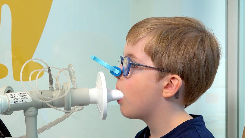 Les tests en pneumologie expliqués aux enfants