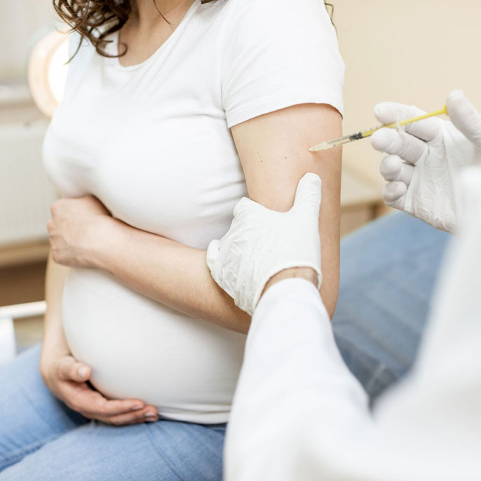 Le vaccin chez les femmes enceintes pour protéger les nouveau-nés de la bronchiolite