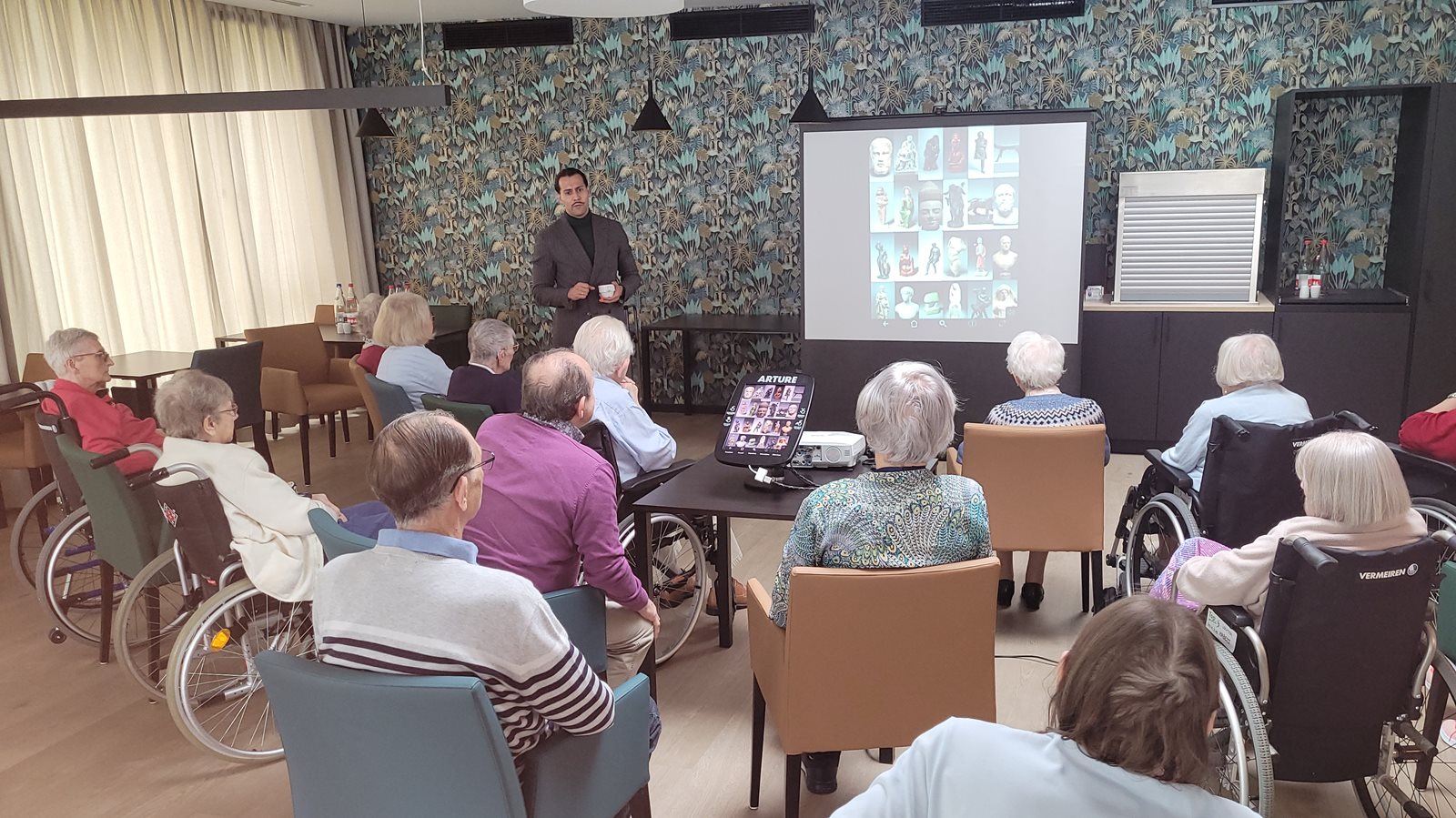 L’art et la culture s'invitent à la Résidence CHC Banneux Fawes