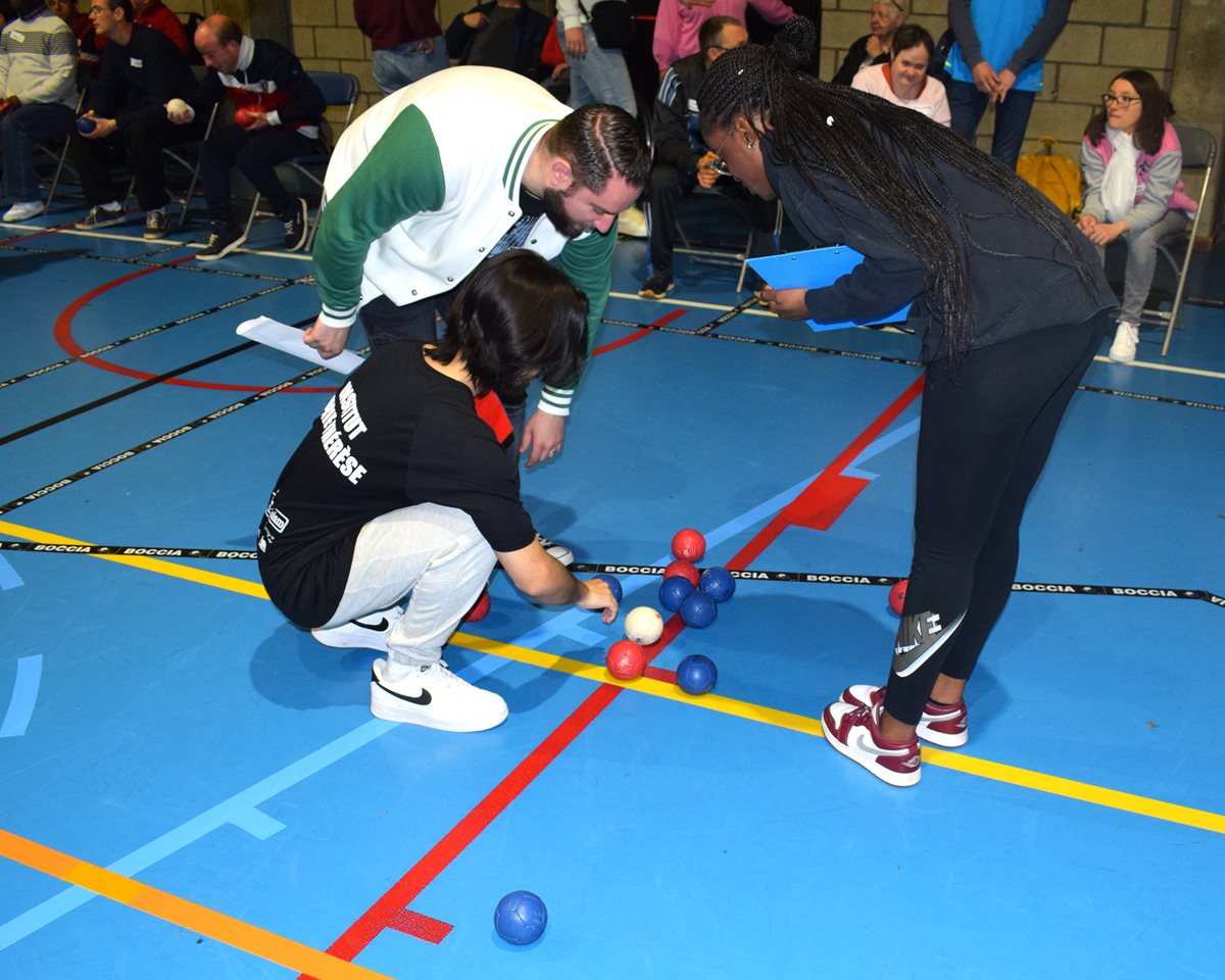 Beau succès pour le 13e challenge de boccia