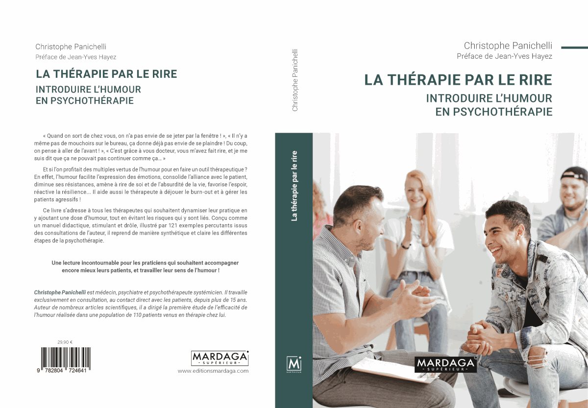 Un livre qui traite de thérapie par le rire par le Dr Christophe Panichelli