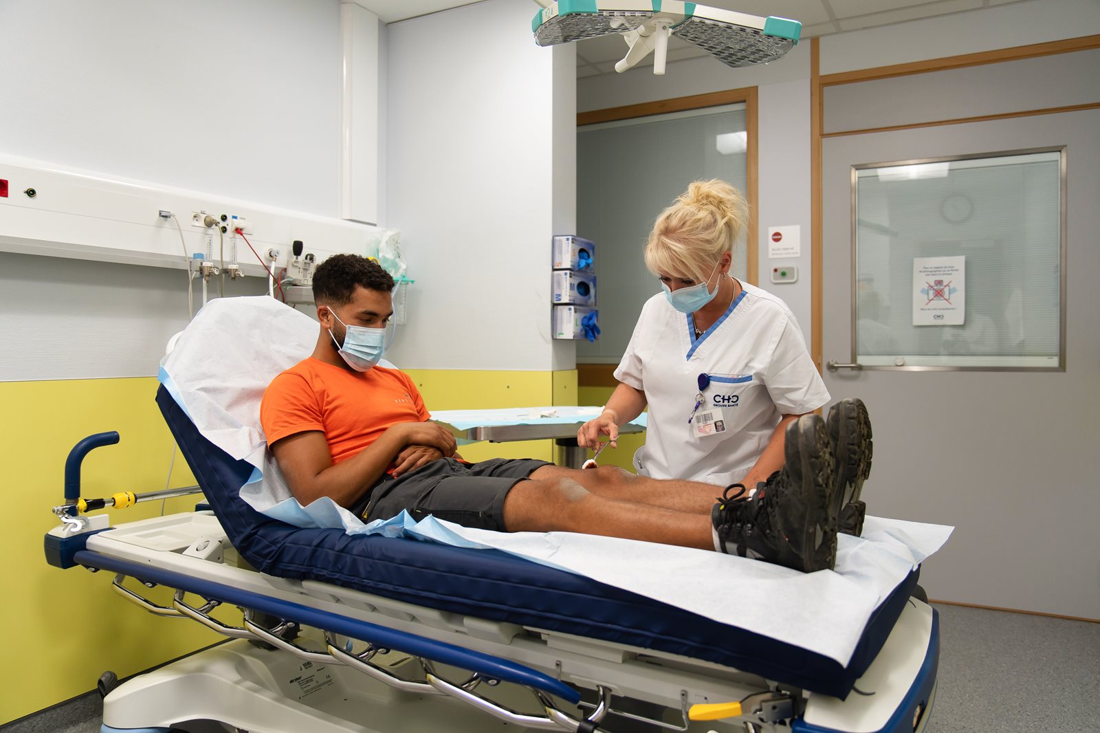 Fast track aux urgences à Heusy