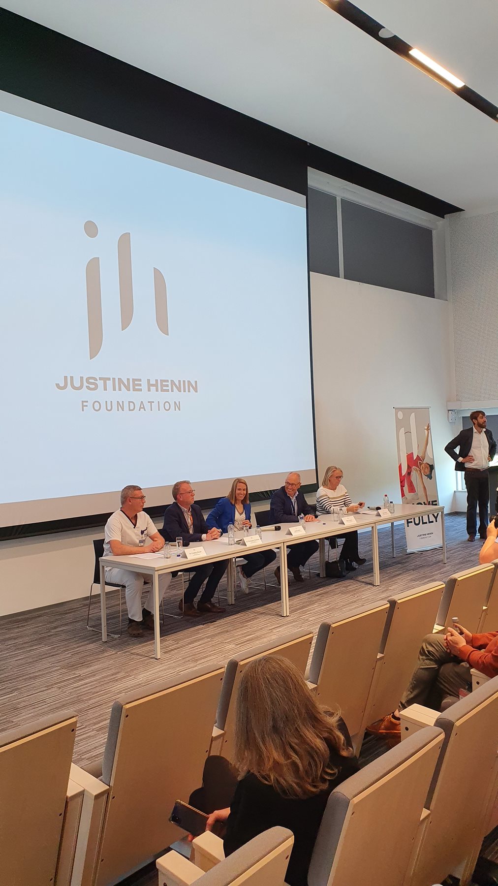 Justine Henin lance sa Fondation et soutient le projet Gym & Joy